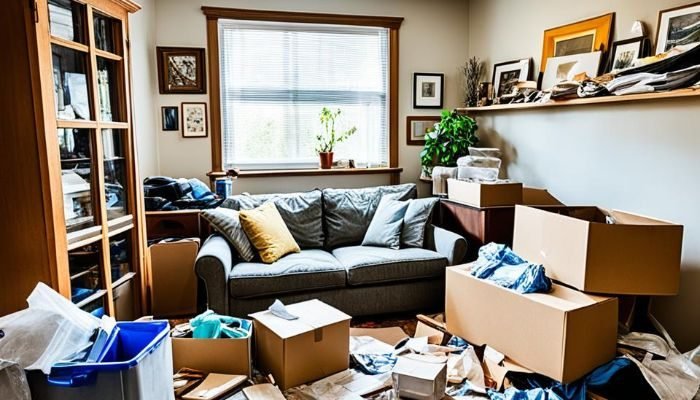 Living Room Preparation for End of Tenancy