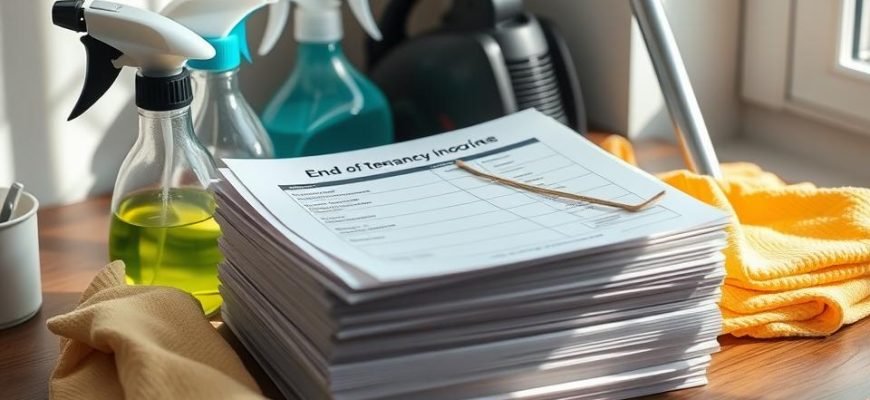 Why Landlords Require End of Tenancy Cleaning Invoices