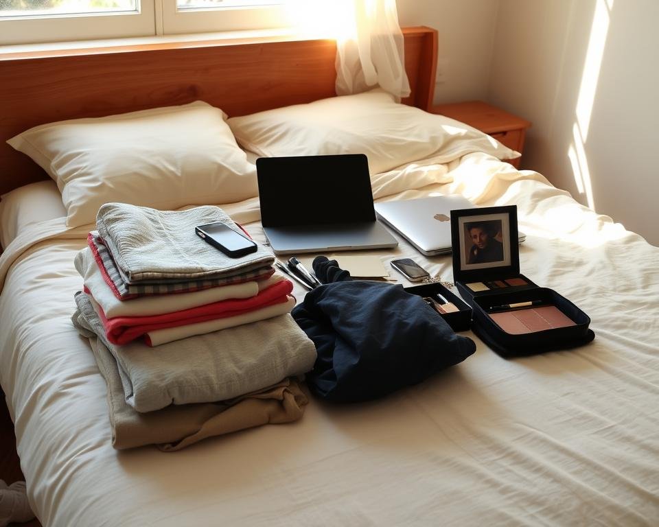 packing personal items packing personal items