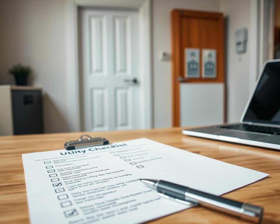 utility checklist for moving out