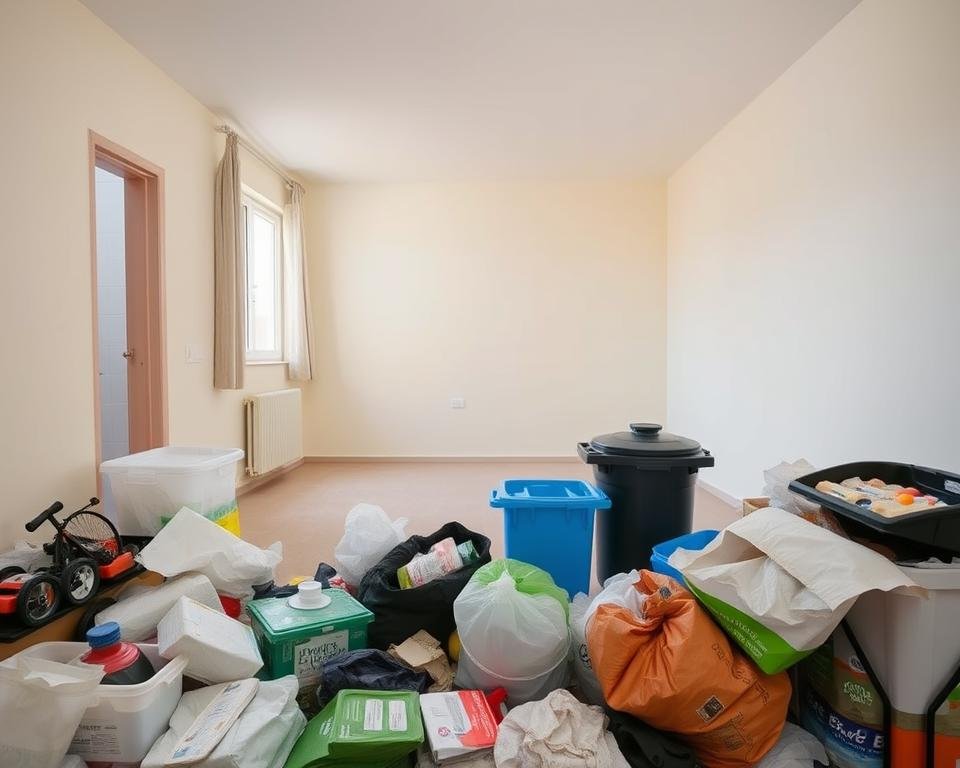 waste management during tenancy end